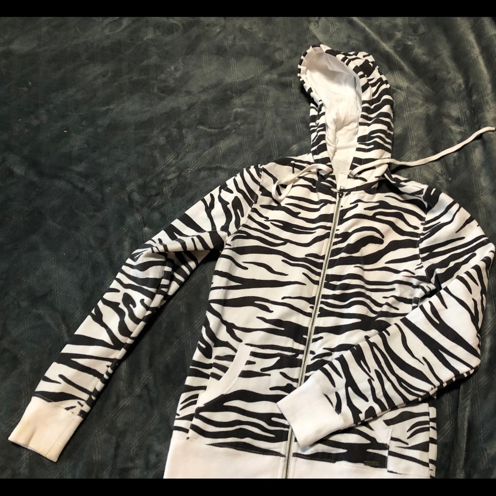 Zebra Striped Jacket